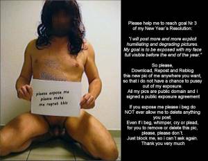 exposed sissy faggot