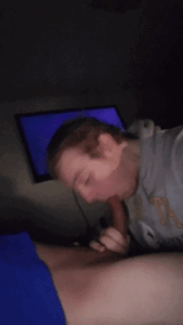 Jessie Lyons sucking dick