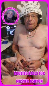 mark kessler BRUSIED BALLS FOR MASTER ASHTON