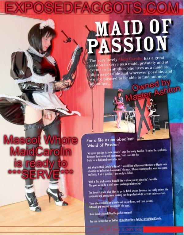 Maid of Passion Mascot Whore MaidCarolin