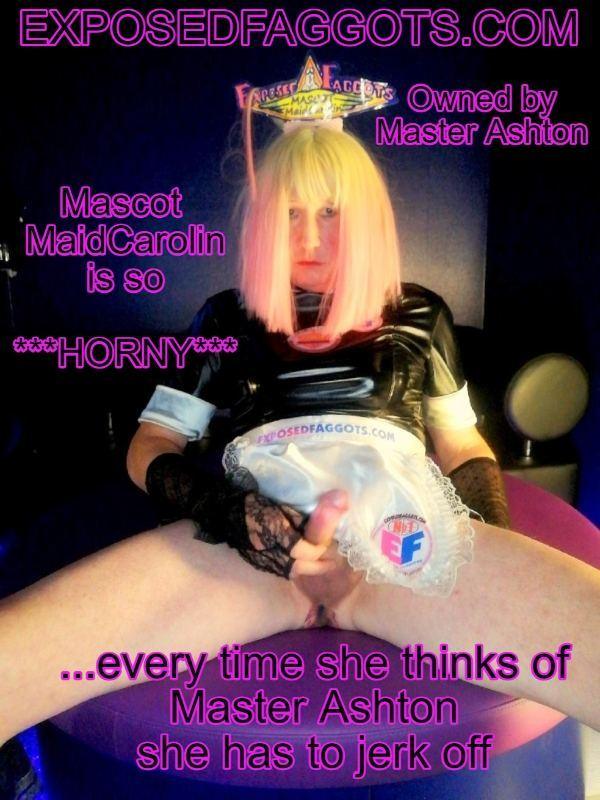 Mascot MaidCarolin jerk of for Master Ashton