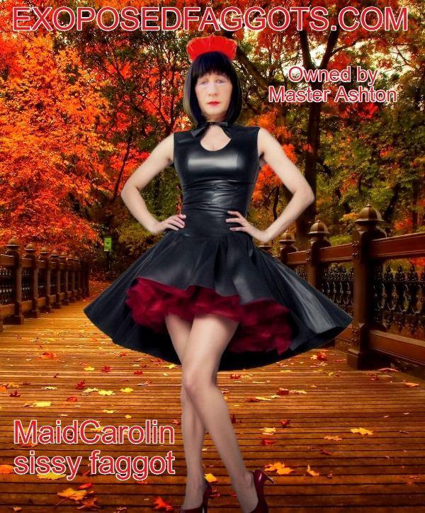 Mascot MaidCarolin sissy faggot ART