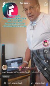 mark kessler VACUUM CLEANER SUCK AND SEND