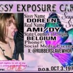 my Sissy  exposure Card