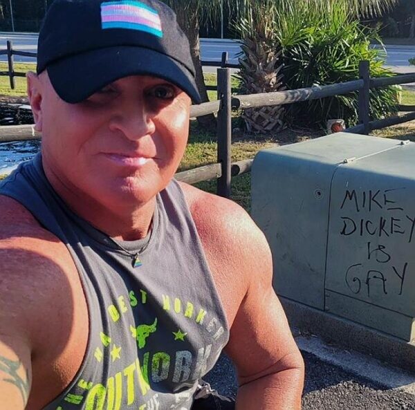 I’m Kelly Michaels– formerly Mike Dickey– I’m very proud to be a gay out sissy CD faggot here in Myrtle Beach, S.C.