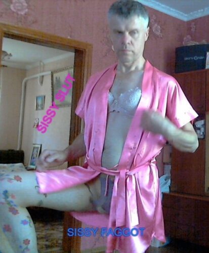 Sissy faggot